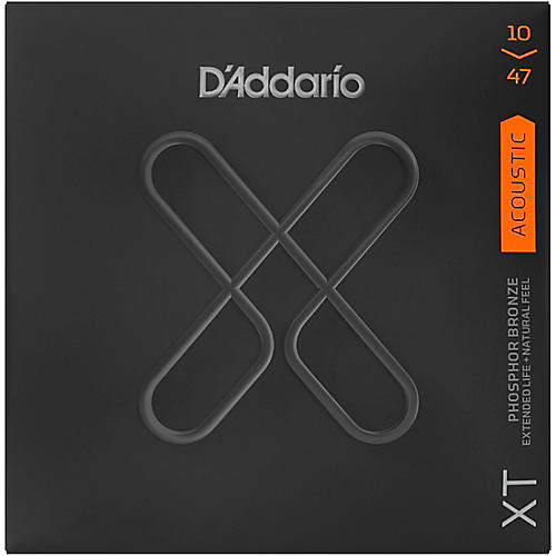 D'Addario XT Phosphor Bronze Acoustic Strings, Extra Light, 10-47