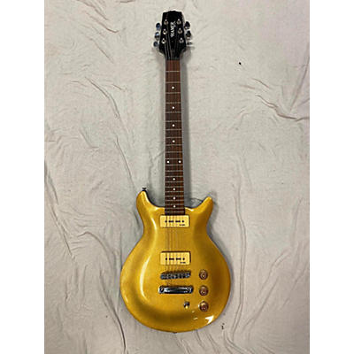Hamer XT Series P90 Gold Top Solid Body Electric Guitar