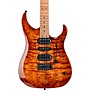 LsL Instruments XT4-DX 24-Fret Exotic HSH Koa Top Electric Guitar Faded Iced Tea Burst 5910