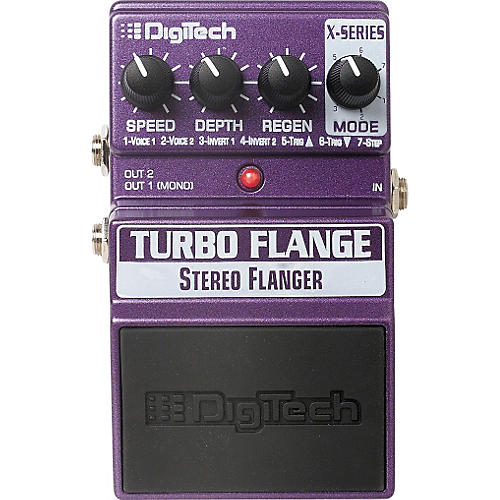 XTF Turbo Flange Stereo Flanger Pedal