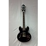 Used Xaviere XV-900 Hollow Body Electric Guitar Black