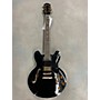 Used Xaviere XV900 Hollow Body Electric Guitar Black