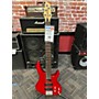 Used Washburn Xb500 Electric Bass Guitar Red
