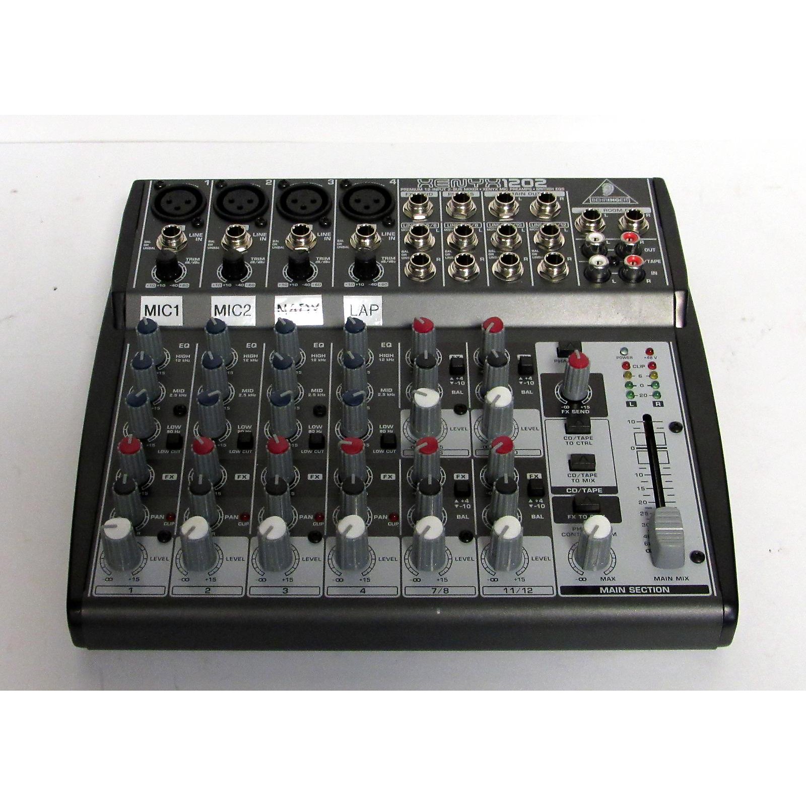 Behringer Xenyx 1202 Powered Mixer | Musician's Friend