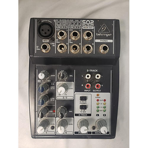 Behringer Xenyx 502 Unpowered Mixer Musician's Friend