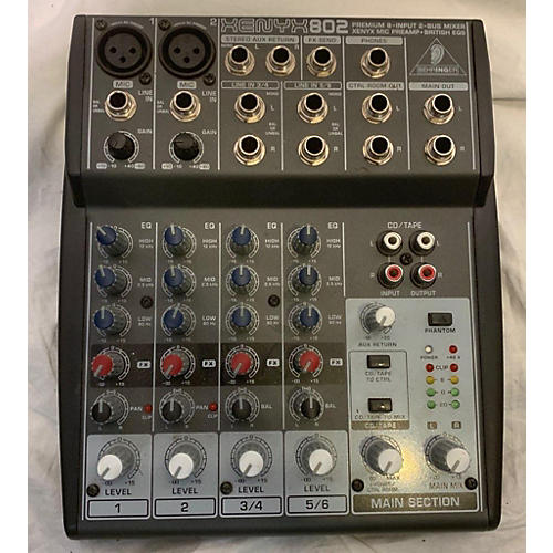 Xenyx 802 Unpowered Mixer