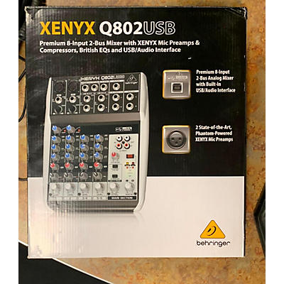 Behringer Xenyx Q802USB Unpowered Mixer