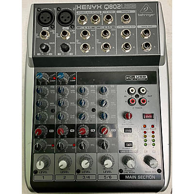 Behringer Xenyx Q802USB Unpowered Mixer