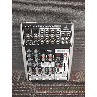 Behringer Xenyx QX1002USB Unpowered Mixer