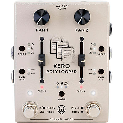 Walrus Audio Xero Polylooper Dual-Channel Looper Pedal