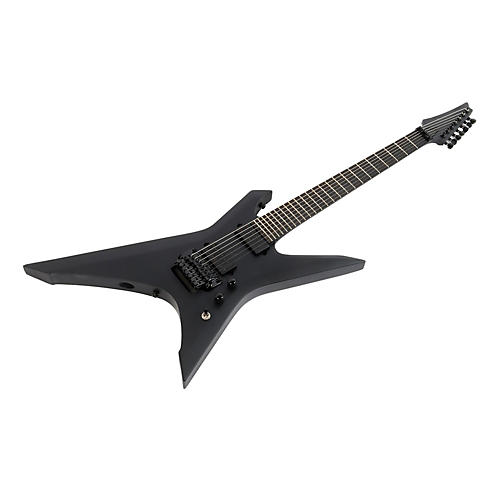 Ibanez Xiphos Iron Label 7str Electric Guitar Condition 3 - Scratch and Dent Black Flat 197881386238