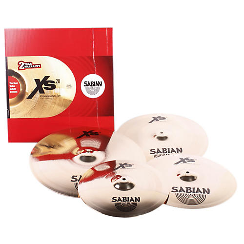 Xs20 Brilliant Cymbal Set with Free 18