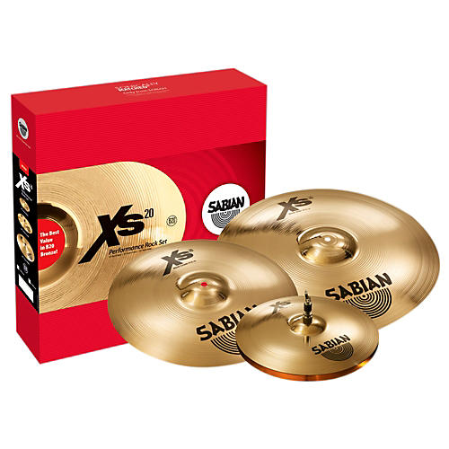 Xs20 Rock Performance Cymbal Pack, Brilliant