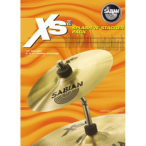 Xs20 Splash 'N' Stacker Cymbal Pack