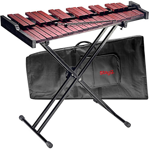 Stagg Xylo-Set 37 HG 3 Octave Xylophone with Stand and Bag