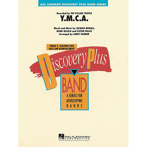 Hal Leonard Y.M.C.A. - Discovery Plus Concert Band Series arranged by Larry Norred