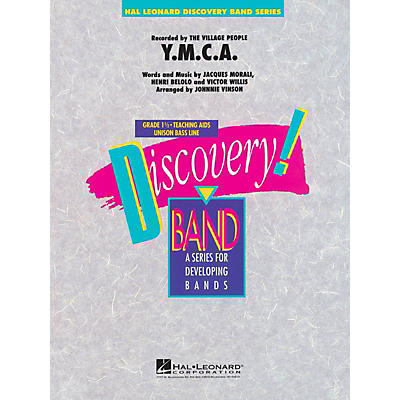 Hal Leonard Y.M.C.A. Concert Band Level 1.5 by The Village People Arranged by Johnnie Vinson