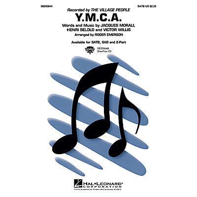 Hal Leonard Y.M.C.A. SATB by The Village People arranged by Roger Emerson