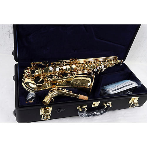 Yamaha YAS-82ZII Custom Series Alto Saxophone Condition 3 - Scratch and Dent Un-lacquered 197881086428