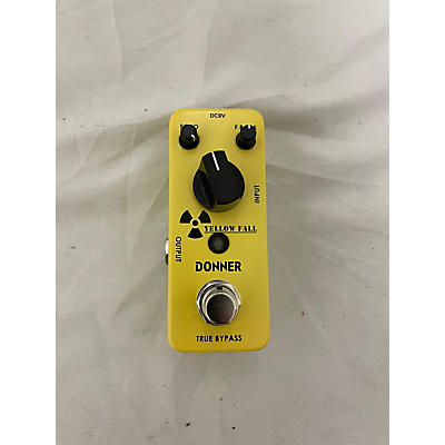 Donner YELLOW FALL Effect Pedal