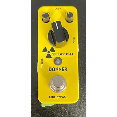 Donner YELLOW FALL Effect Pedal