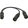 ProCo YMXF2XM-1 Y Mic Female XLR to 2-Male XLR Cable 1 Ft