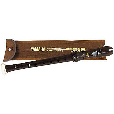 Yamaha YRN-302B Professional Sopranino Recorder With Baroque Fingering