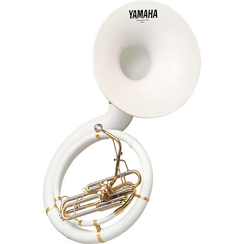 YSH-301WCSH Kit with Fiberglass BBb Sousaphone, Hard Case, and Stadium Hardware Stand