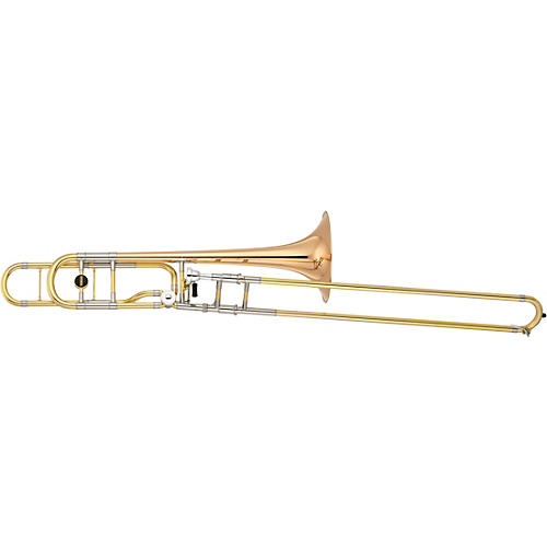 Yamaha YSL-882IIO Xeno Series Open Wrap F Attachment Trombone Lacquer Gold Brass Bell