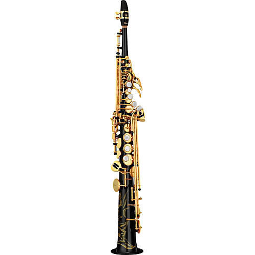 Yamaha YSS-82Z Custom Professional Soprano Saxophone with Straight Neck Black Lacquer
