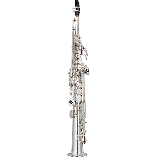 Yamaha YSS-82Z Custom Professional Soprano Saxophone with Straight Neck Silver Plated