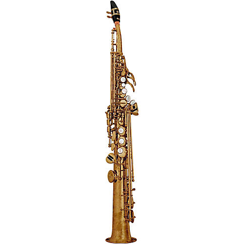 Yamaha YSS-82ZR Custom Professional Soprano Saxophone with Curved Neck Unlacquered