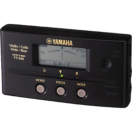 Yamaha YT-240 String Instrument Tuner | Musician's Friend