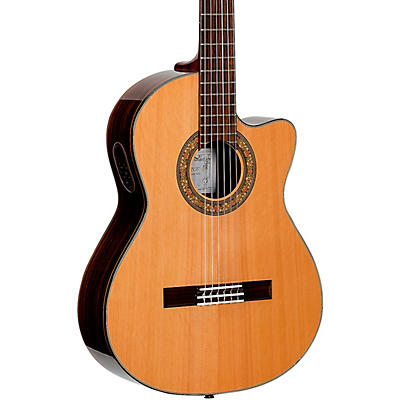 Alvarez Yairi CY75ce Cutaway Nylon-String Classical Acoustic-Electric Guitar