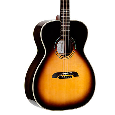 Alvarez Yairi FYM70 Herringbone Folk-OM Acoustic-Electric Guitar