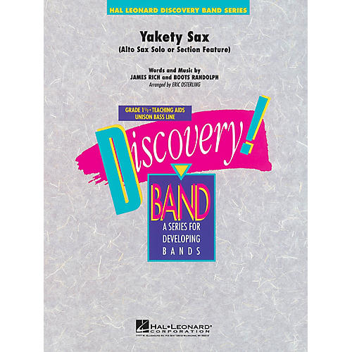 Hal Leonard Yakety Sax Concert Band Level 1.5 Arranged by Eric Osterling