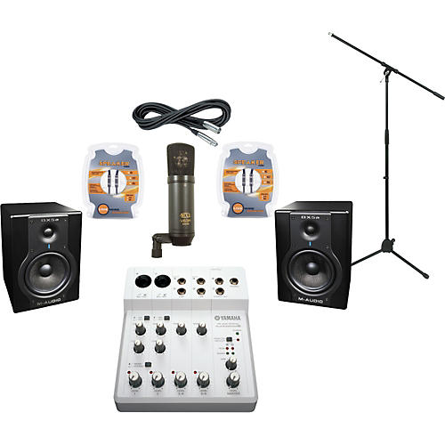 Yamaha Audiogram 6 and M-Audio BX5a Recording Package