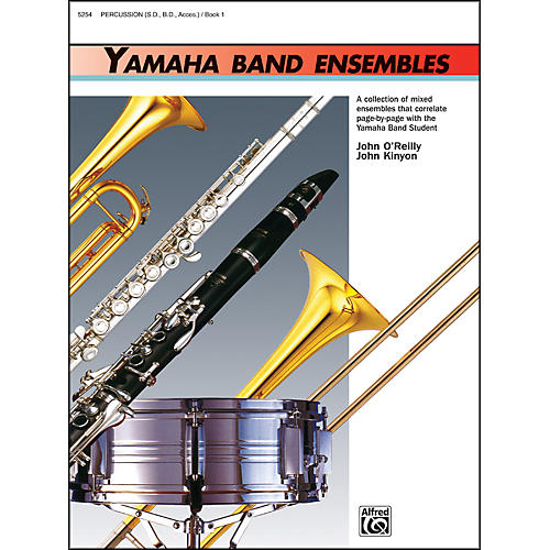 Yamaha Band Ensembles Book 1 Percussion