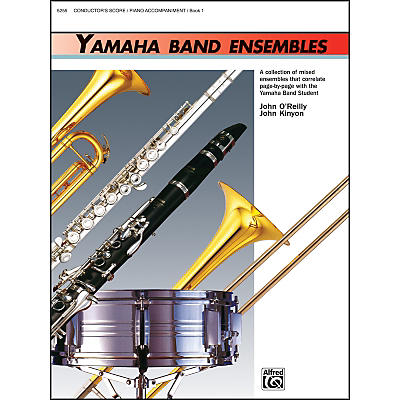 Alfred Yamaha Band Ensembles Book 1 Piano Acc./Conductor's Score