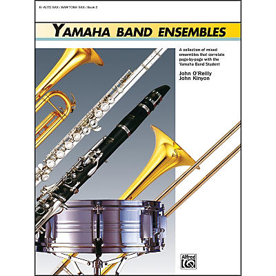 Alfred Yamaha Band Ensembles Book 2 Alto Sax Baritone Sax