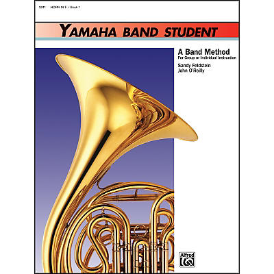 Alfred Yamaha Band Student Book 1 Horn in F
