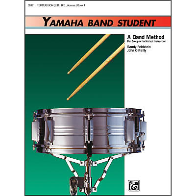 Alfred Yamaha Band Student Book 1 PercussionSnare Drum Bass Drum & Accessories
