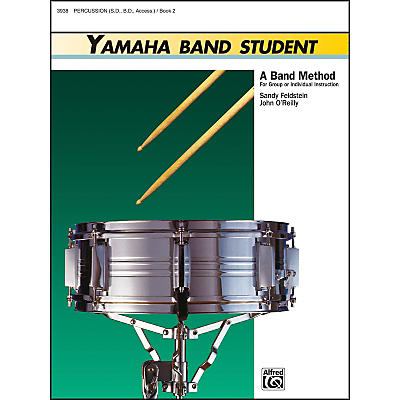 Alfred Yamaha Band Student Book 2 PercussionSnare Drum Bass Drum & Accessories