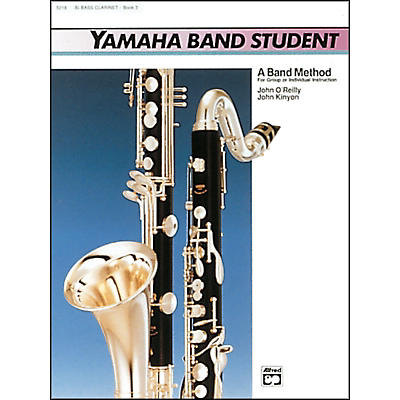 Alfred Yamaha Band Student Book 3 B-Flat Bass Clarinet