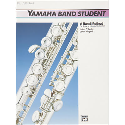 Alfred Yamaha Band Student Book 3 Flute