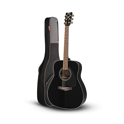 Yamaha F335 Acoustic Guitar Black with Road Runner RR1AG  Gig Bag