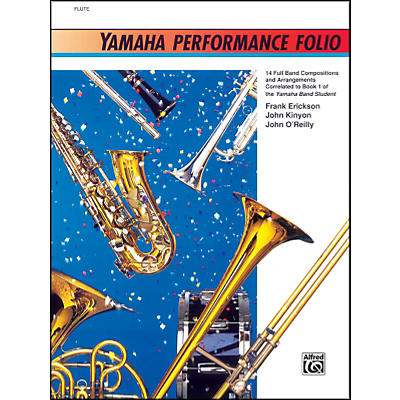 Alfred Yamaha Performance Folio B-Flat Bass Clarinet