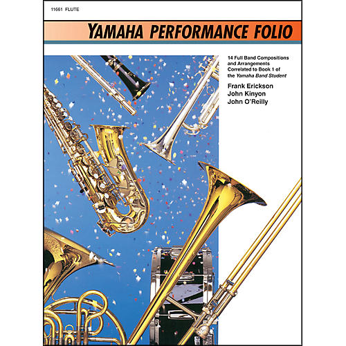 Alfred Yamaha Performance Folio Flute