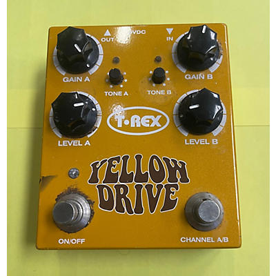 T-Rex Engineering Yellow Drive Distortion Effect Pedal
