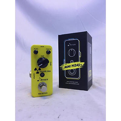 Donner Yellow Fall Delay Effect Pedal